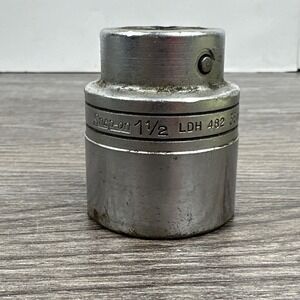 Snap‎ On 3/4 Drive 1-1/2 12PT Shallow Socket LDH-482